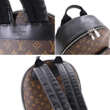 Louis Vuitton Monogram Macassar Josh NV Backpack Rucksack Brown Black