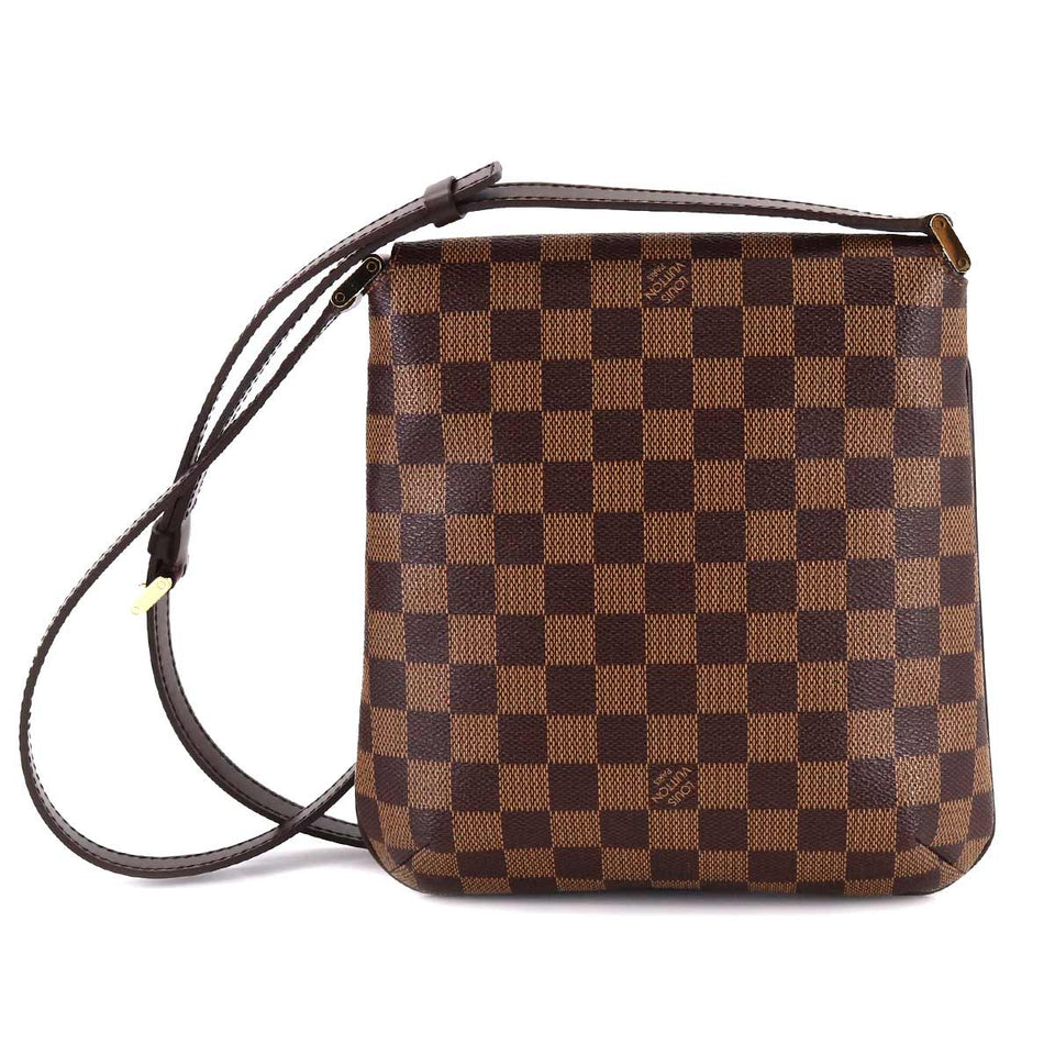 Louis Vuitton Damier Musette Salsa Long Shoulder Bag Ebene
