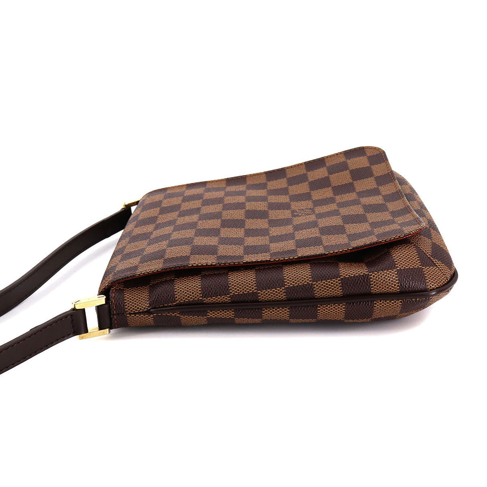 Louis Vuitton Damier Musette Salsa Long Shoulder Bag Ebene