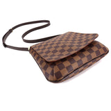 Louis Vuitton Damier Musette Salsa Long Shoulder Bag Ebene