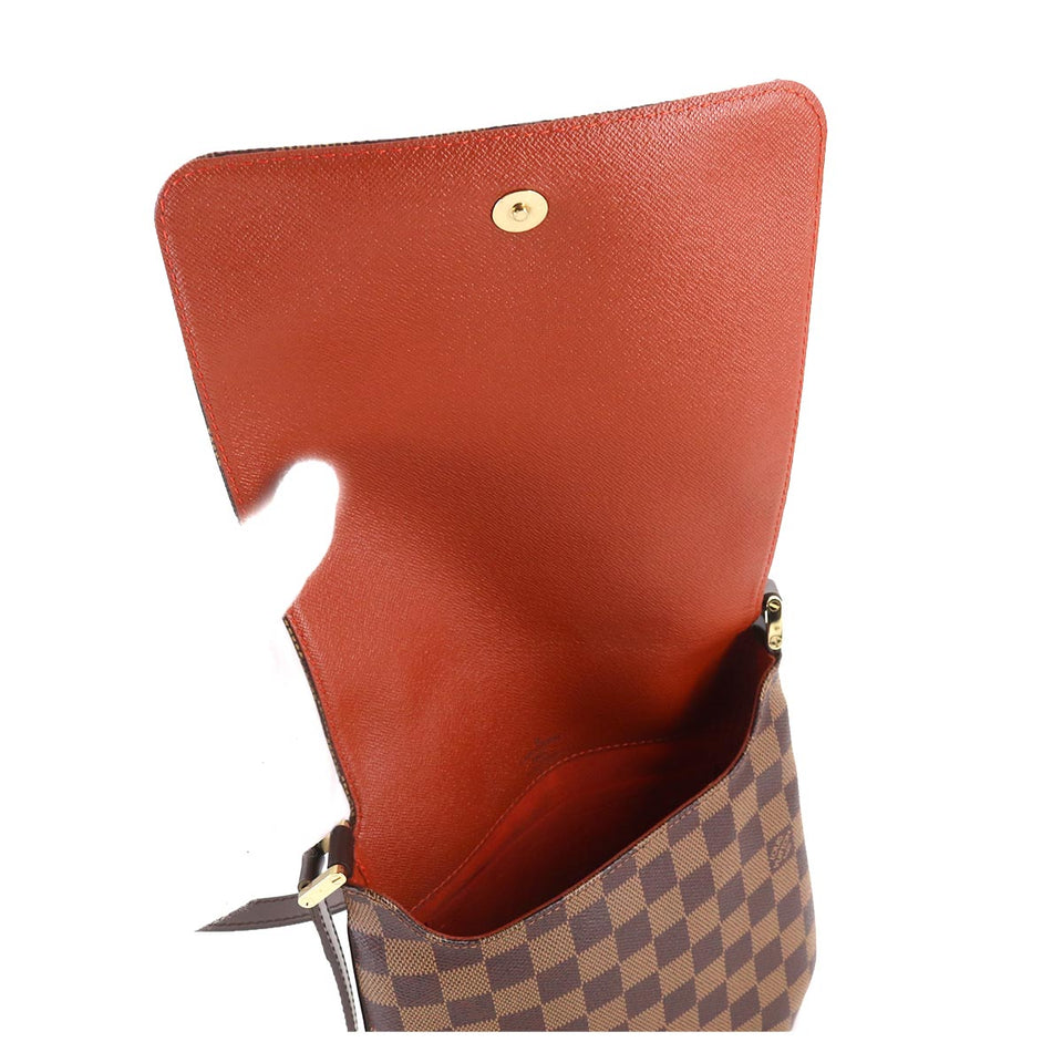 Louis Vuitton Damier Musette Salsa Long Shoulder Bag Ebene