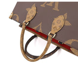 Louis Vuitton Giant Monogram On The Go MM 2way Tote Bag