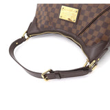 Louis Vuitton Damier Thames GM Shoulder Bag Ebene Gold Metal