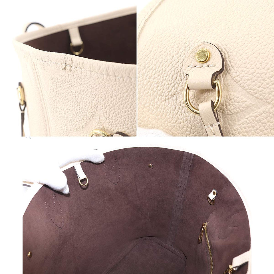 Louis Vuitton Monogram Implant Neverfull MM Tote Bag