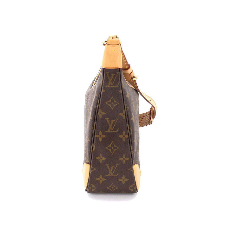 Louis Vuitton Monogram Boulogne Shoulder Bag Brown