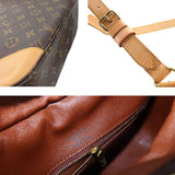 Louis Vuitton Monogram Boulogne Shoulder Bag Brown