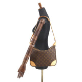 Louis Vuitton Monogram Boulogne Shoulder Bag Brown