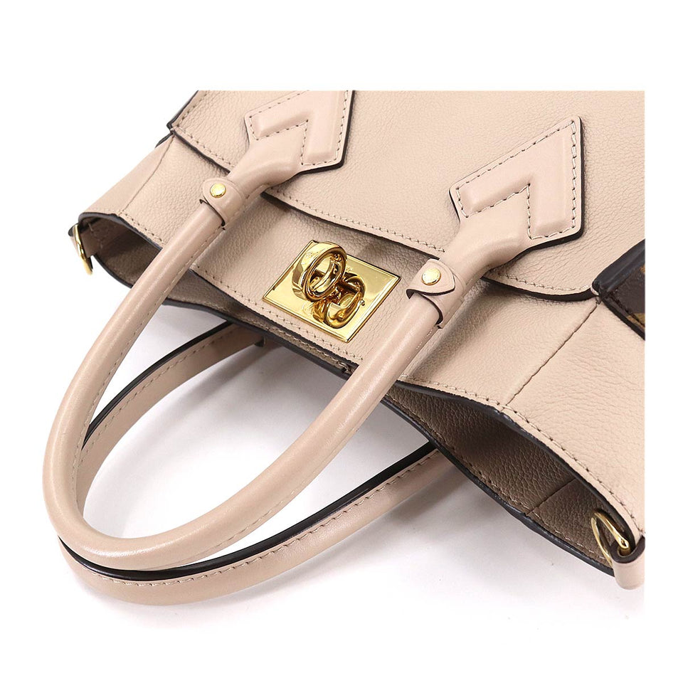 Louis Vuitton Monogram On My Side PM 2way Shoulder Bag Leather