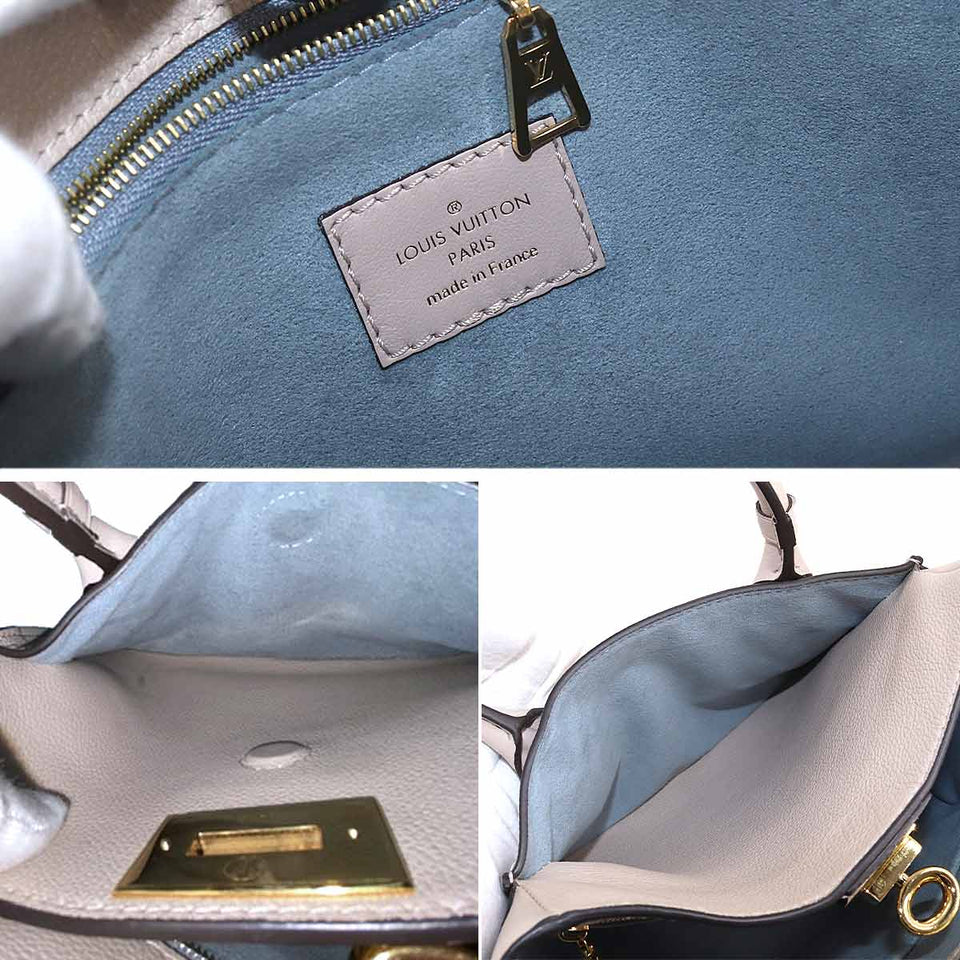 Louis Vuitton Monogram On My Side PM 2way Shoulder Bag Leather
