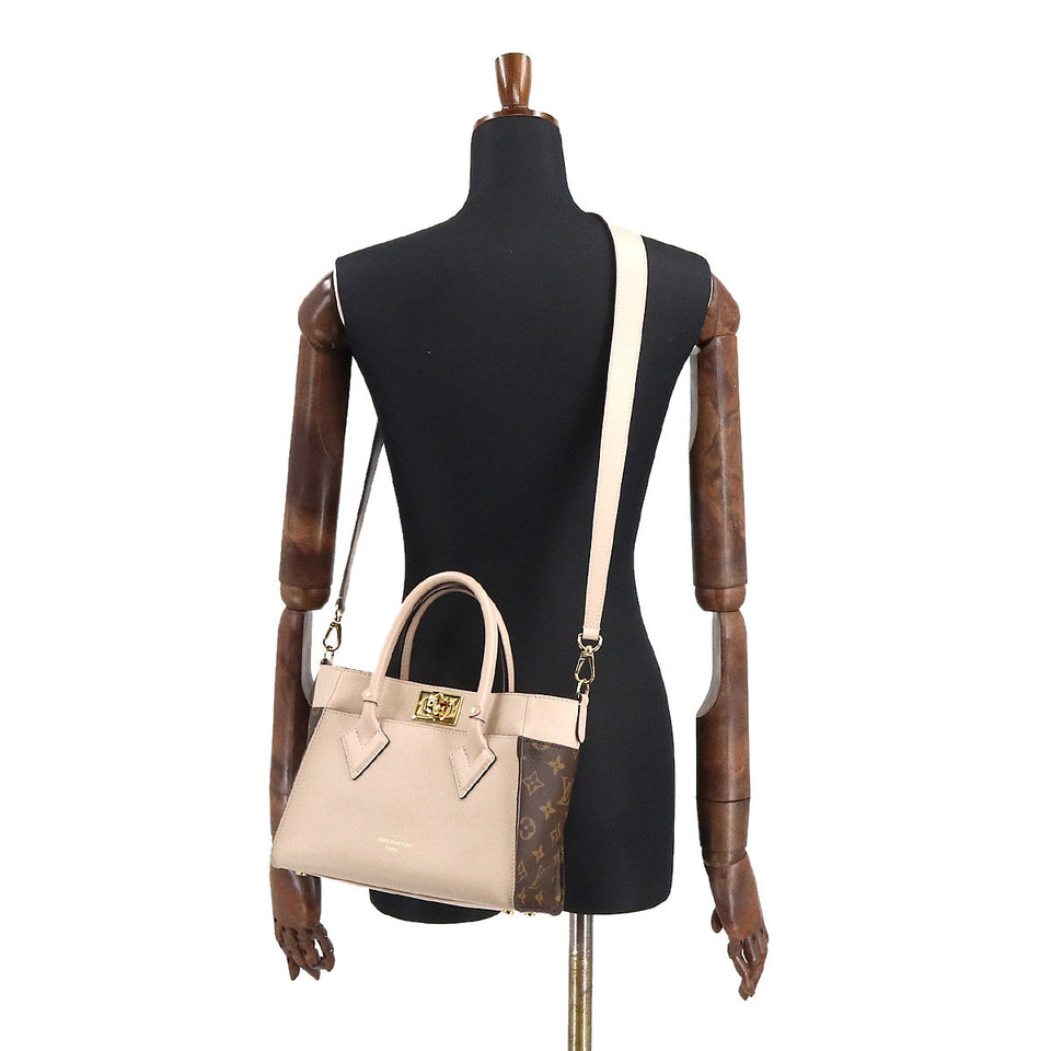 Louis Vuitton Monogram On My Side PM 2way Shoulder Bag Leather