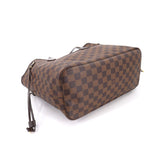 Louis Vuitton Damier Neverfull MM Tote Bag Ebene Cerise Brown