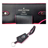 Louis Vuitton Lock Me Bucket Shoulder Bag Leather Noir