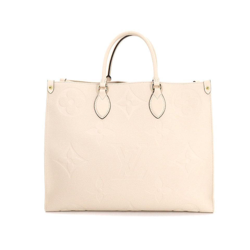 Louis Vuitton Monogram Implant Onthego GM 2way Tote Shoulder Bag