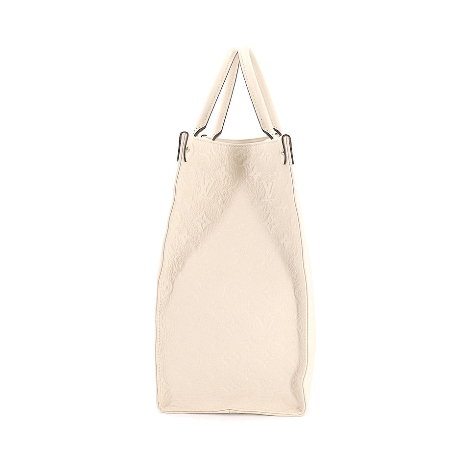 Louis Vuitton Monogram Implant Onthego GM 2way Tote Shoulder Bag