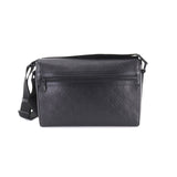 Louis Vuitton Monogram Shadow Sprinter Messenger Shoulder Bag Leather Noir