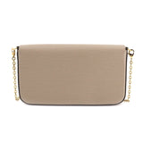 Louis Vuitton Epi Pochette Felicie Chain Wallet Leather