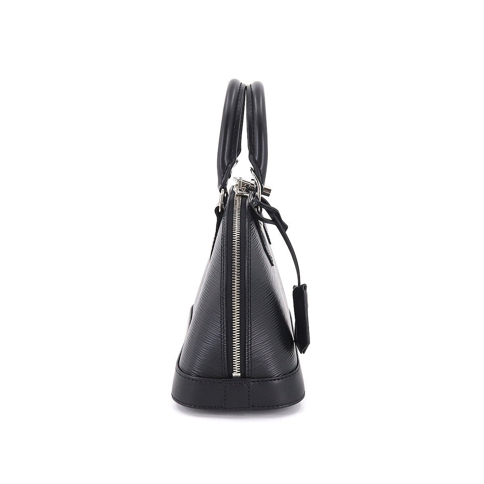 Louis Vuitton Epi Alma BB 2way Hand Shoulder Bag Leather Noir