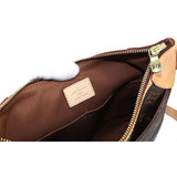 Louis Vuitton Monogram Odeon PM Shoulder Bag Brown