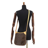 Louis Vuitton Monogram Odeon PM Shoulder Bag Brown