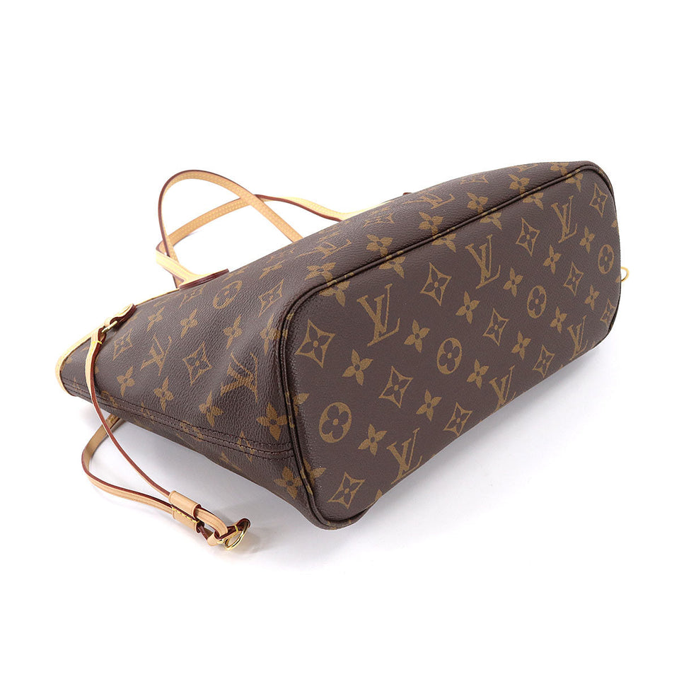 Louis Vuitton Monogram Neverfull PM Tote Bag Brown Pivowanne
