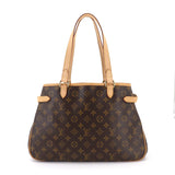 Louis Vuitton Monogram Batignolle Orizontal Tote Bag Brown