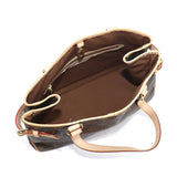 Louis Vuitton Monogram Batignolle Orizontal Tote Bag Brown