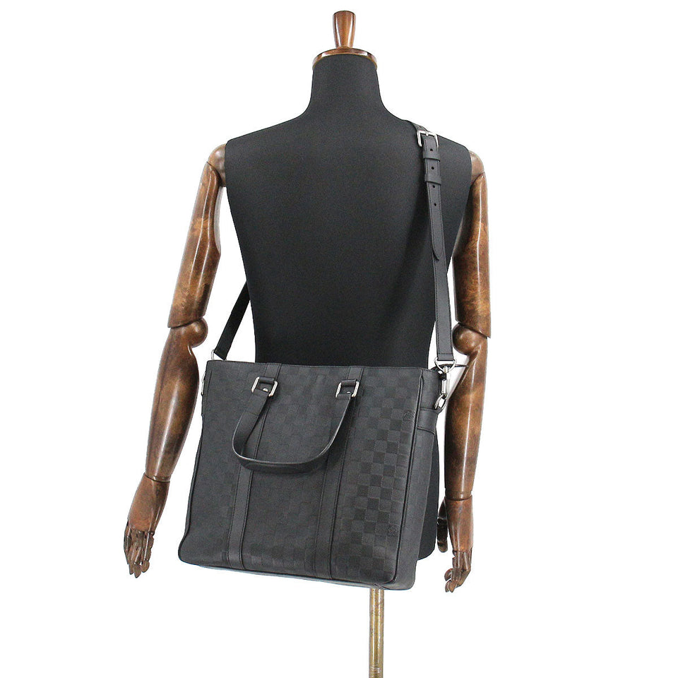 Louis Vuitton Damier Anfini Tadao PM 2way Tote Shoulder Bag