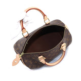 Louis Vuitton Monogram Speedy 30 Hand Bag Brown