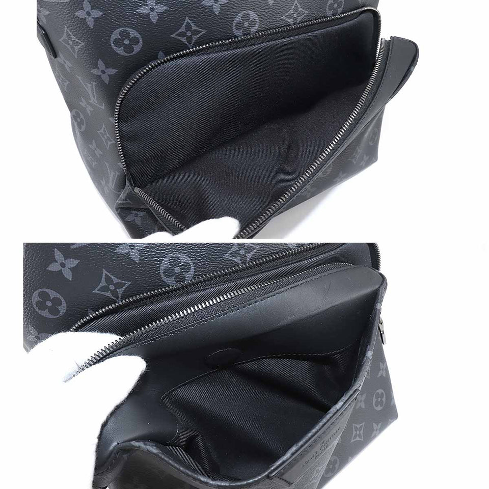 Louis Vuitton Monogram Eclipse Apollo Backpack Rucksack Black