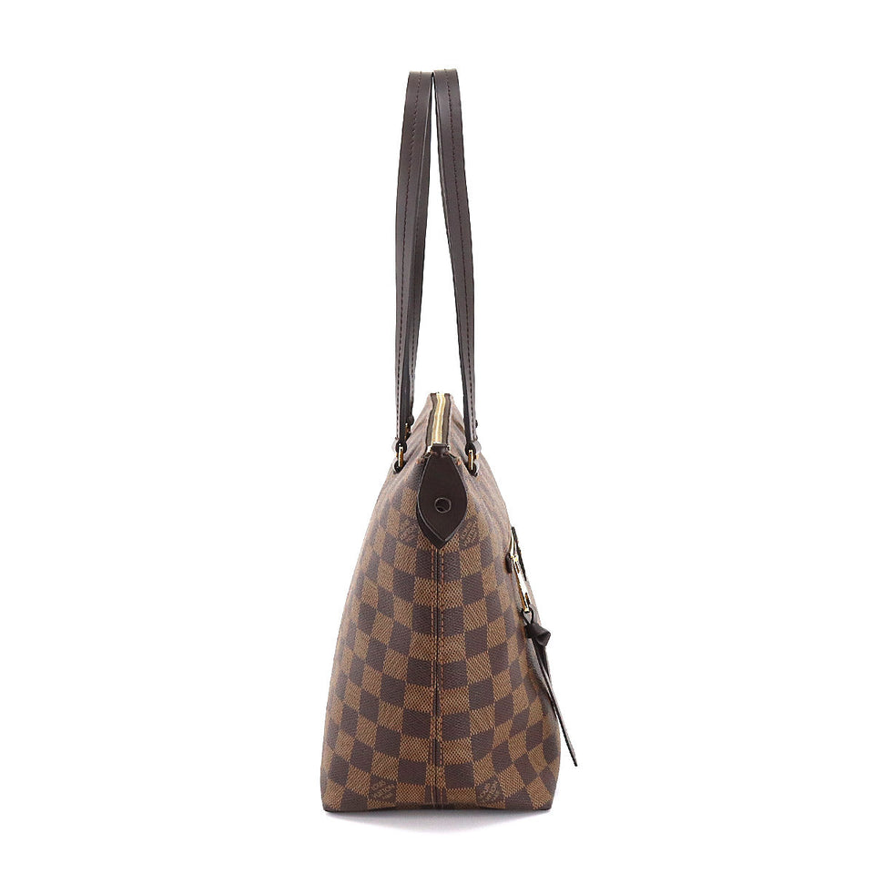 Louis Vuitton Damier Jena PM Tote Shoulder Bag Ebene Brown