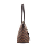 Louis Vuitton Damier Jena PM Tote Shoulder Bag Ebene Brown