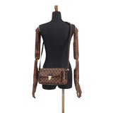 Louis Vuitton Damier Ravello GM Shoulder Bag Ebene