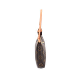 Louis Vuitton Monogram Pochette Accessoires Hand Bag Brown