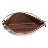 Louis Vuitton Monogram Pochette Accessoires Hand Bag Brown