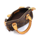Louis Vuitton Monogram Mini Speedy Hand Bag Brown