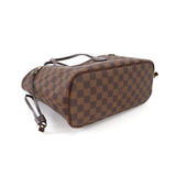 Louis Vuitton Damier Neverfull PM Tote Bag Ebene Brown