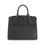 Louis Vuitton City Steamer PM 2way Shoulder Bag Leather Noir