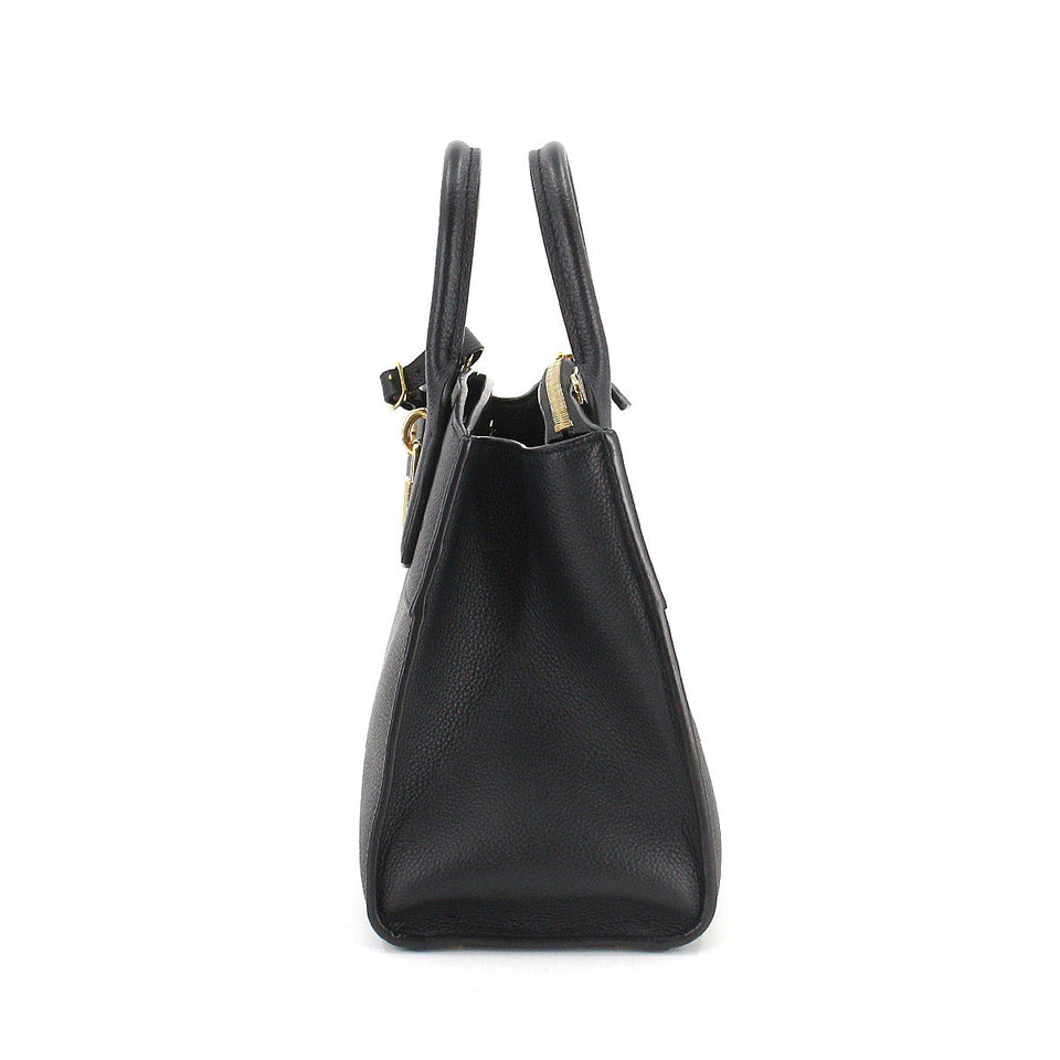Louis Vuitton City Steamer PM 2way Shoulder Bag Leather Noir