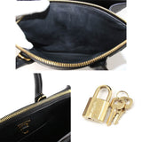 Louis Vuitton City Steamer PM 2way Shoulder Bag Leather Noir