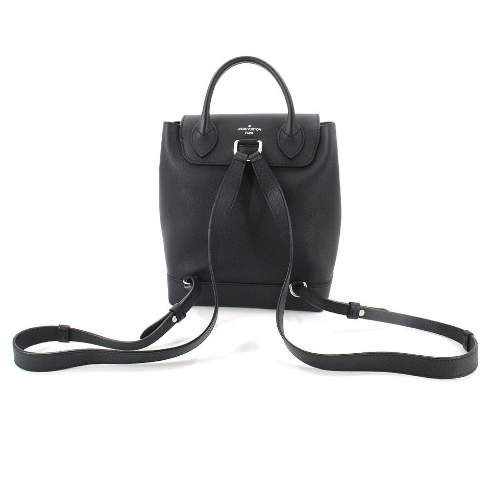 Louis Vuitton Lock Me Backpack Rucksack Leather Noir