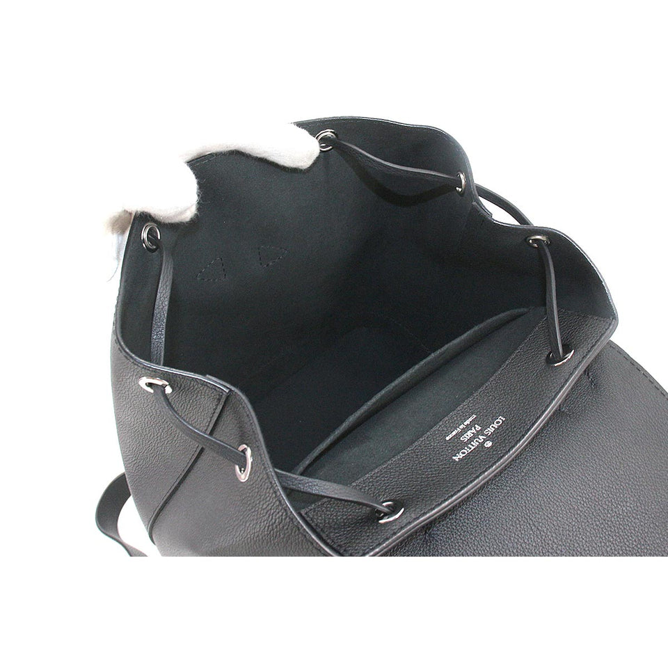 Louis Vuitton Lock Me Backpack Rucksack Leather Noir