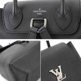 Louis Vuitton Lock Me Backpack Rucksack Leather Noir