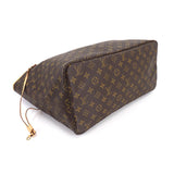 Louis Vuitton Monogram Neverfull GM Tote Bag Brown