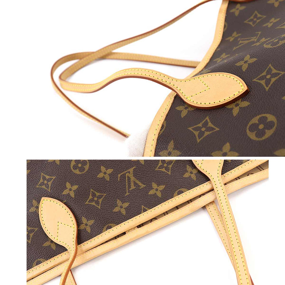 Louis Vuitton Monogram Neverfull GM Tote Bag Brown