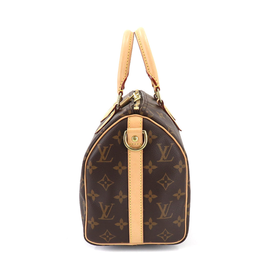 Louis Vuitton Monogram Speedy Bandouliere 25 2way Shoulder Bag