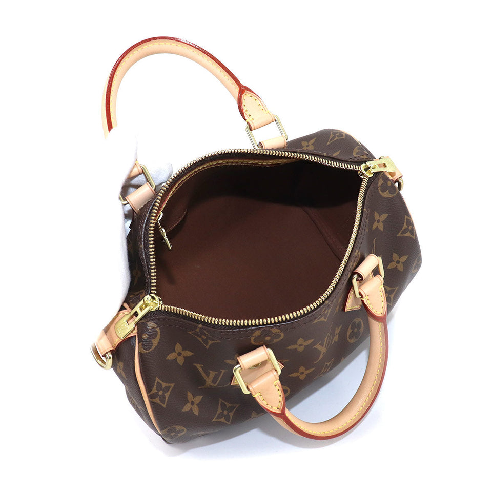 Louis Vuitton Monogram Speedy Bandouliere 25 2way Shoulder Bag