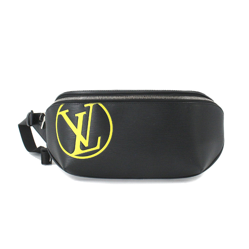Louis Vuitton Epi LV Circle Bumbag Body Bag Leather Noir