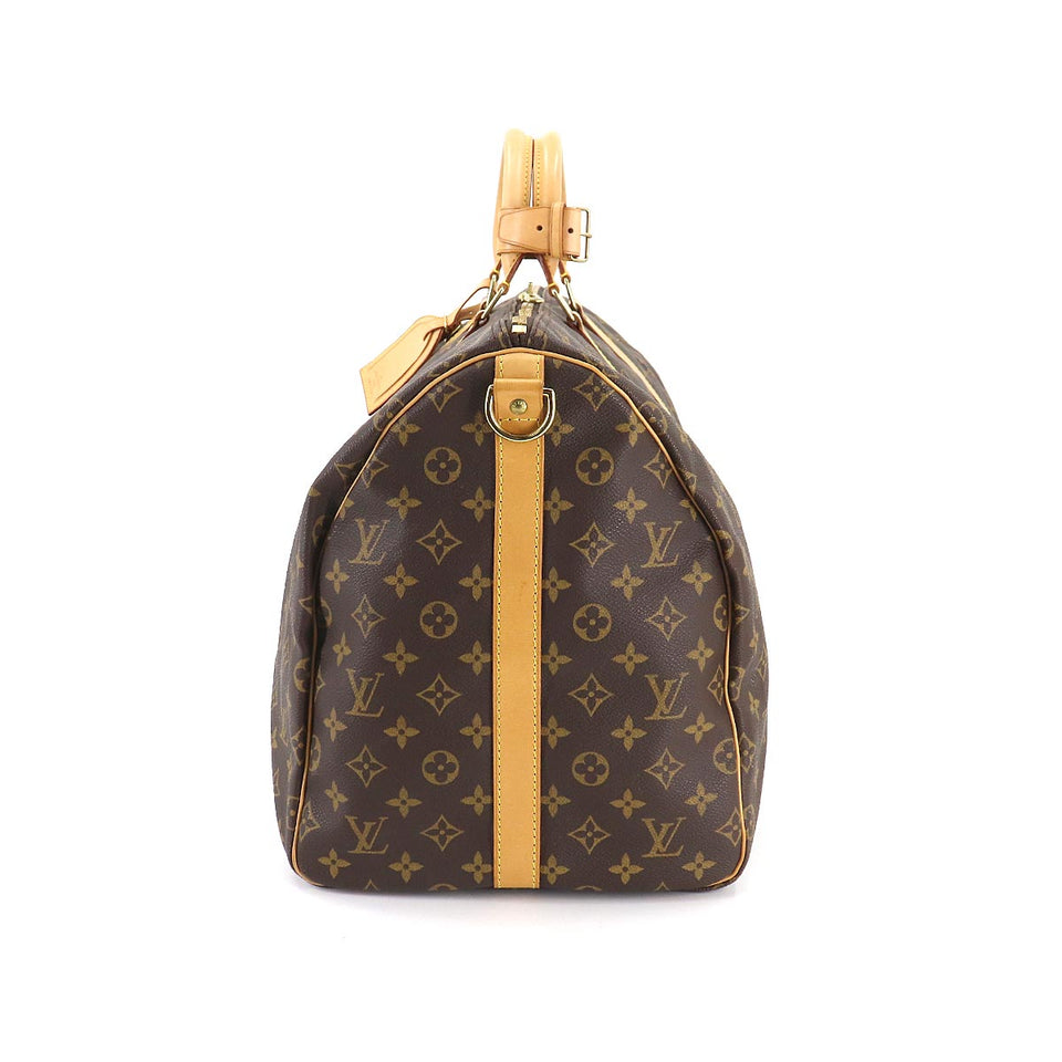 Louis Vuitton Monogram Keepall Bandouliere 55 2way Boston Shoulder Bag