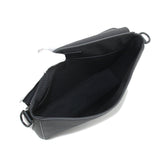 Louis Vuitton Aerogram Takeoff Messenger Shoulder Bag Leather Black
