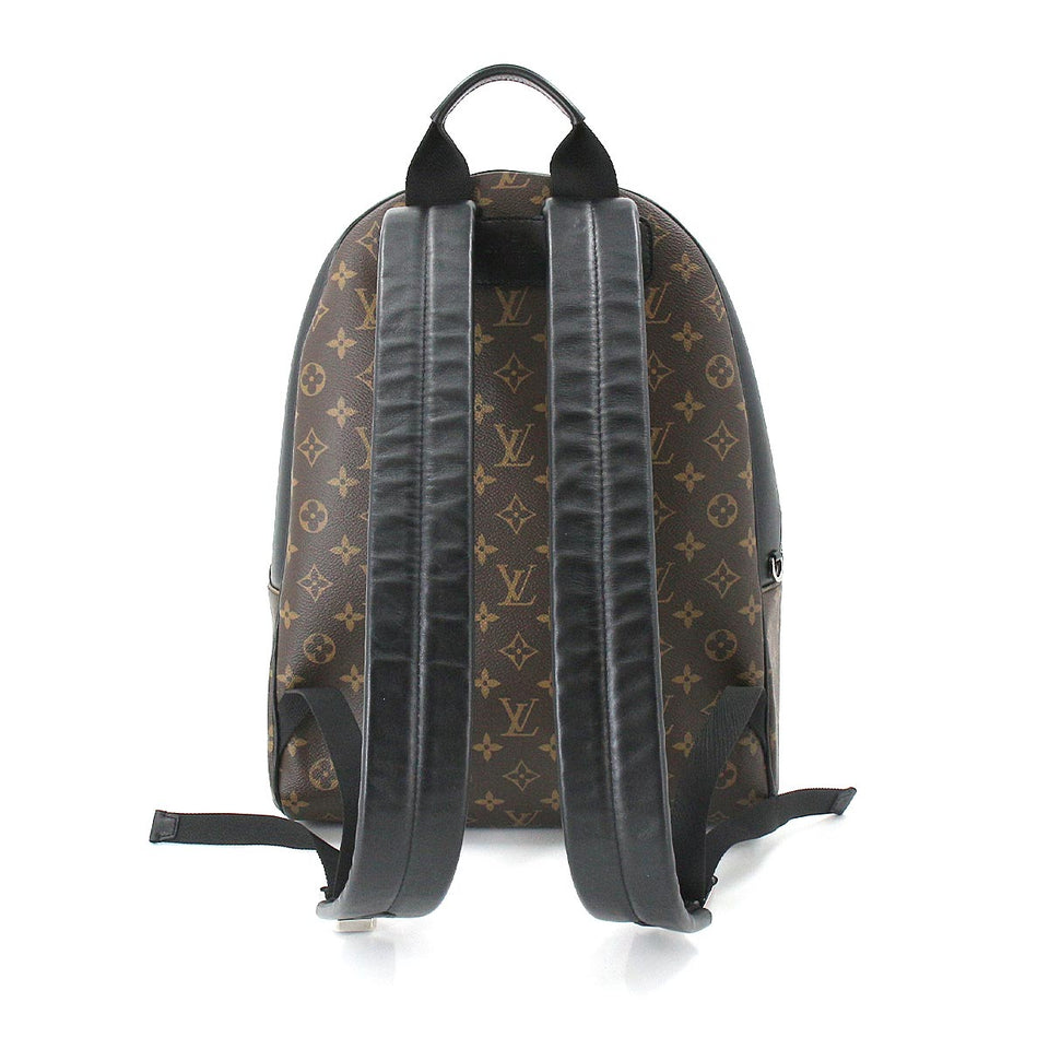 Louis Vuitton Monogram Macassar Josh NV Backpack Rucksack Brown Black